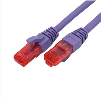 Z1347 Super six Gigabit мрежов кабел 8-жилен основа cat6a networ Super six мрежов кабел с двойна защита, мрежова скок високоскоростен кабел