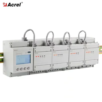 Acrel ADF400L-S 35 мм Din-рейк Монтирани на Интерфейс RS485 3*220/380 v Източник на Захранване електромери за Наблюдение на апартаменти под наем