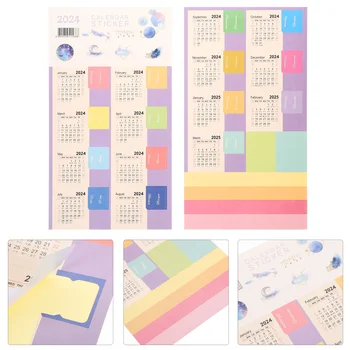 10 Комплекта Тагове Дневник Етикети за Проектант на Раздела направи си САМ Календар Аксесоари за Етикети, Офис книга